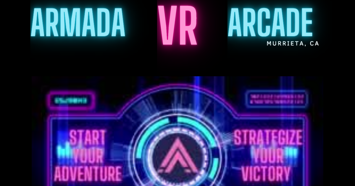 Armada VR Arcade Website